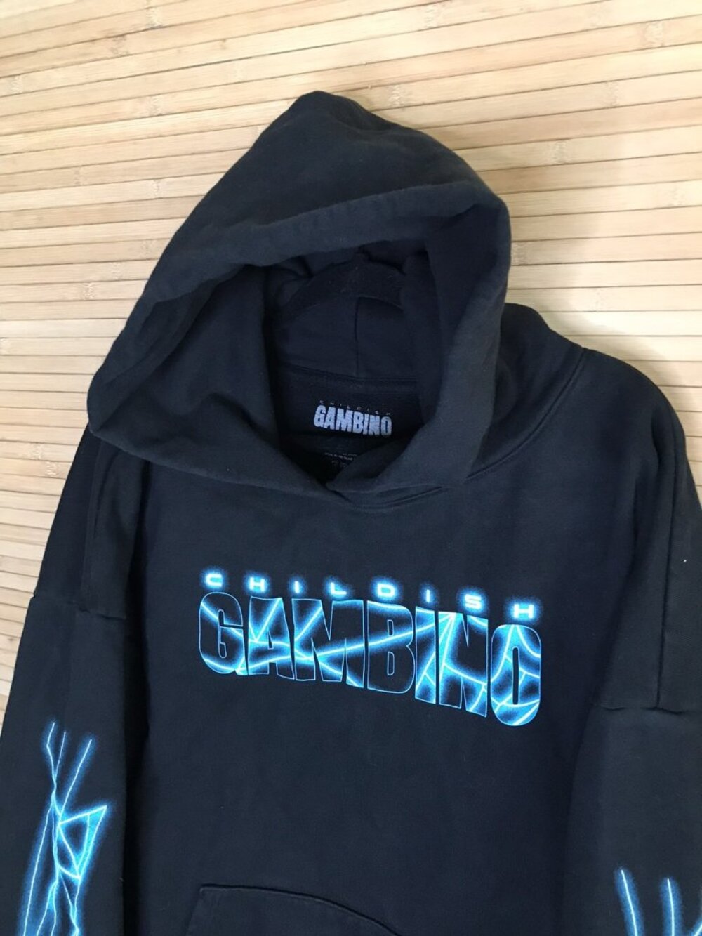 Mens Childish Gambino The New World Tour Hoodie Sweatshirt Double Sided XXXL 3XL - Picture 3 of 5